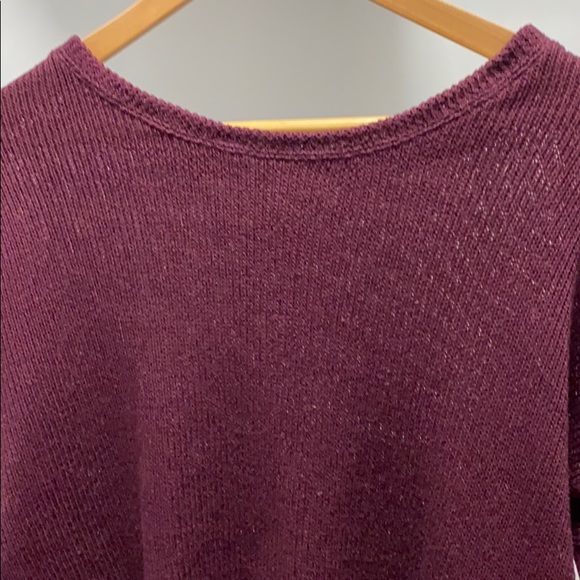 Cute Cape Juby maroon sweater Size Small - Picture 3 of 7